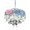 Blue, variant on Outdoor Tablecloths with Umbrella Hole & Zipper, Blue Pink Hydrangea Round Tablecloths 60 Inch, Eucalyptus Leaves Summer Botanical Plaid Waterproof Table Cloth, Patio/Pool/Picnic Table Covers