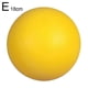 thumbnail image 1 of Pelota de espuma de entrenamiento para interiores, silenciosa, de alta densidad, sin revestimiento, amarilla, n.º 3, 1 of 5