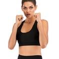 thumbnail image 3 of DODOING Women's Activewear Low Impact Strappy Sports Bra Cross Back Workout Yoga Bra Tops, 3 of 7
