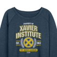 thumbnail image 3 of Marvel X-Men - Property Of Xavier Institute - Women's French Terry Pullover Sweatshirt, 3 of 5