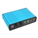 thumbnail image 3 of USB 6 Channel 5.1 / 7.1 Surround Tarjeta de Sonido Externa PC Laptop Desktop Tablet Audio Tarjeta Adaptadora óPtica (Azul), 3 of 5