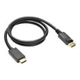 thumbnail image 2 of Tripp Lite DisplayPort 1.2 to HD Active Adapter Cable, DP with Latches to HDMI (M/M), UHD 4K x 2K/1080p, 3 ft. (P582-003-V2-ACT), 2 of 3