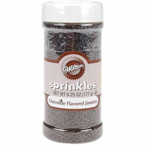 Wilton Chocolate Jimmies, 6.25 oz.