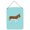 Blue, variant on Miniature Mediterranian Donkey Pink Check Wall or Door Hanging Prints - Pink - 12 x 16 in.