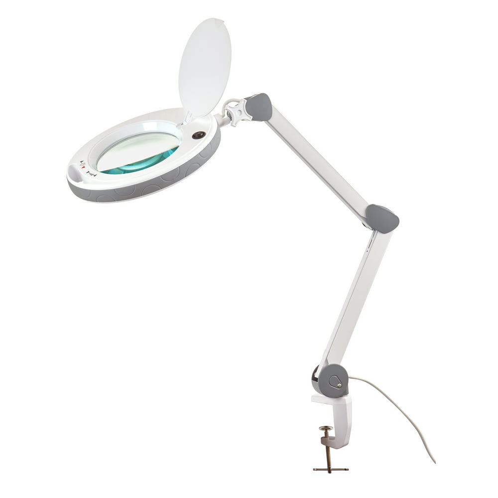 magnifier with led light