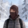 thumbnail image 2 of Unique Bargains 1 Pc Multi-function Face Mask All in one Balaclava for Cycling Brown, 2 of 6