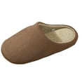 thumbnail image 2 of Zunfee Women's House Slippers Non-Slip Stretchy - Coffee Color, US 9 (Size 40) - Lightweight for Indoor Relaxing & WFH, 2 of 3