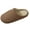 Coffee, variant on Mens Women Indoor Memory Foam Cotton Scuff Slippers Slip On Summer House Shoes Flats Breathable Lightweight Washable Non Skid Rubber Soles Size 40 Coffee