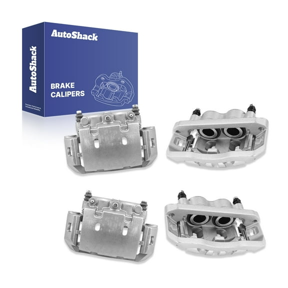 AutoShack Front & Rear Brake Calipers Replacement for 2005-2016 Ford F-450 Super Duty 2005-2016 Ford F-550 Super Duty 4-PC Set