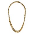 thumbnail image 1 of Collier Chaîne Rappeur des Années 80 Couleur Or, 1 of 2