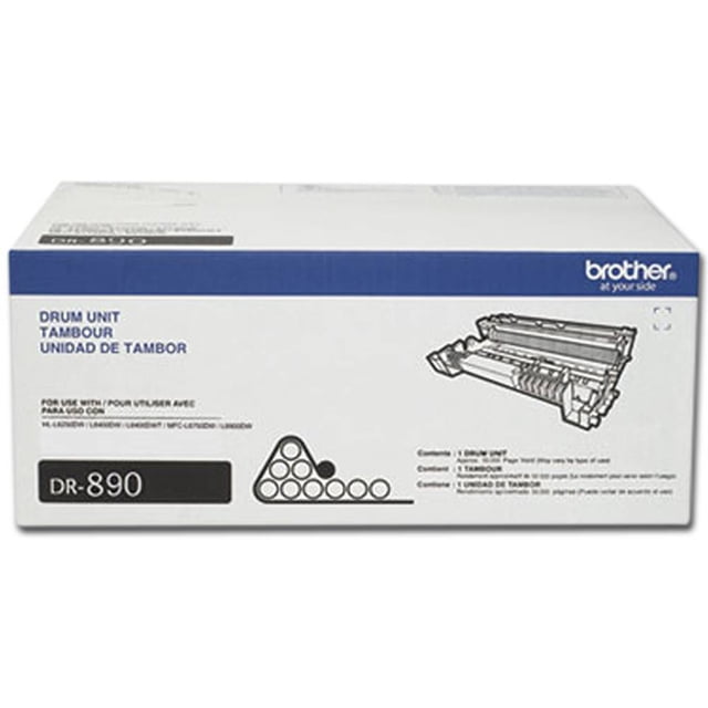 Tambor de Imagen Brother DR890 para Impresora Láser Negro 50000 Páginas