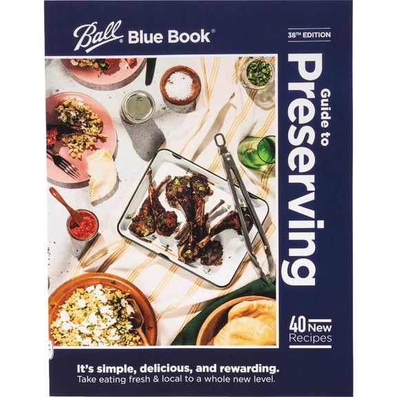 Ball Blue Book Guide to Preserving, 38th Edition with 500 Mason Jar Recipes for Pressure and Water Bath Canning, Essential Canning Supplies for Safe Preservation