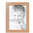 thumbnail image 2 of ArtToFrames 8" x 11" Red Oak Picture Frame, 8x11 inch Brown MDF Poster Frame (WOM-4846), Pack, 2 of 8