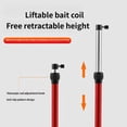 thumbnail image 3 of LICEWO Aluminum Alloy Fishing Rod Holder Replacement 3 Spikes Support Fishing Stand, 3 of 14