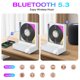 thumbnail image 3 of Reproductor De Cd De Escritorio Bluetooth Con Altavoces Y Luces De Colores Rgb Hott Home Reproductores De Cd Bluetooth Con Sonido Estéreo De Alta Fidelidad Control Remoto Admite Cd/Bluetooth/Tarjeta T, 3 of 9