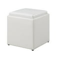 thumbnail image 6 of Convenience Concepts Designs4Comfort Park Avenue Single Ottoman with Stool , Multiple Finishes, 6 of 6
