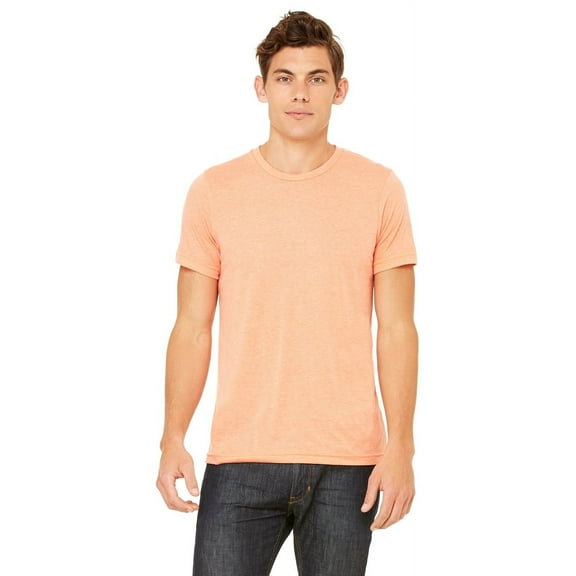 The Bella   Canvas Unisex Triblend Short Sleeve T-Shirt - ORANGE TRIBLEND - 3XL