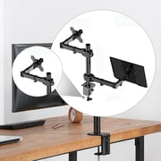 LeeQinersw Adjustable Monitor Arm with Laptop Tray Stable Laptop Mount Stand for Laptop B