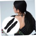 thumbnail image 4 of BESTYASH 2Ud Postizo Coleta Rizada De Material Premium Natural Para Estilo Y, 4 of 6