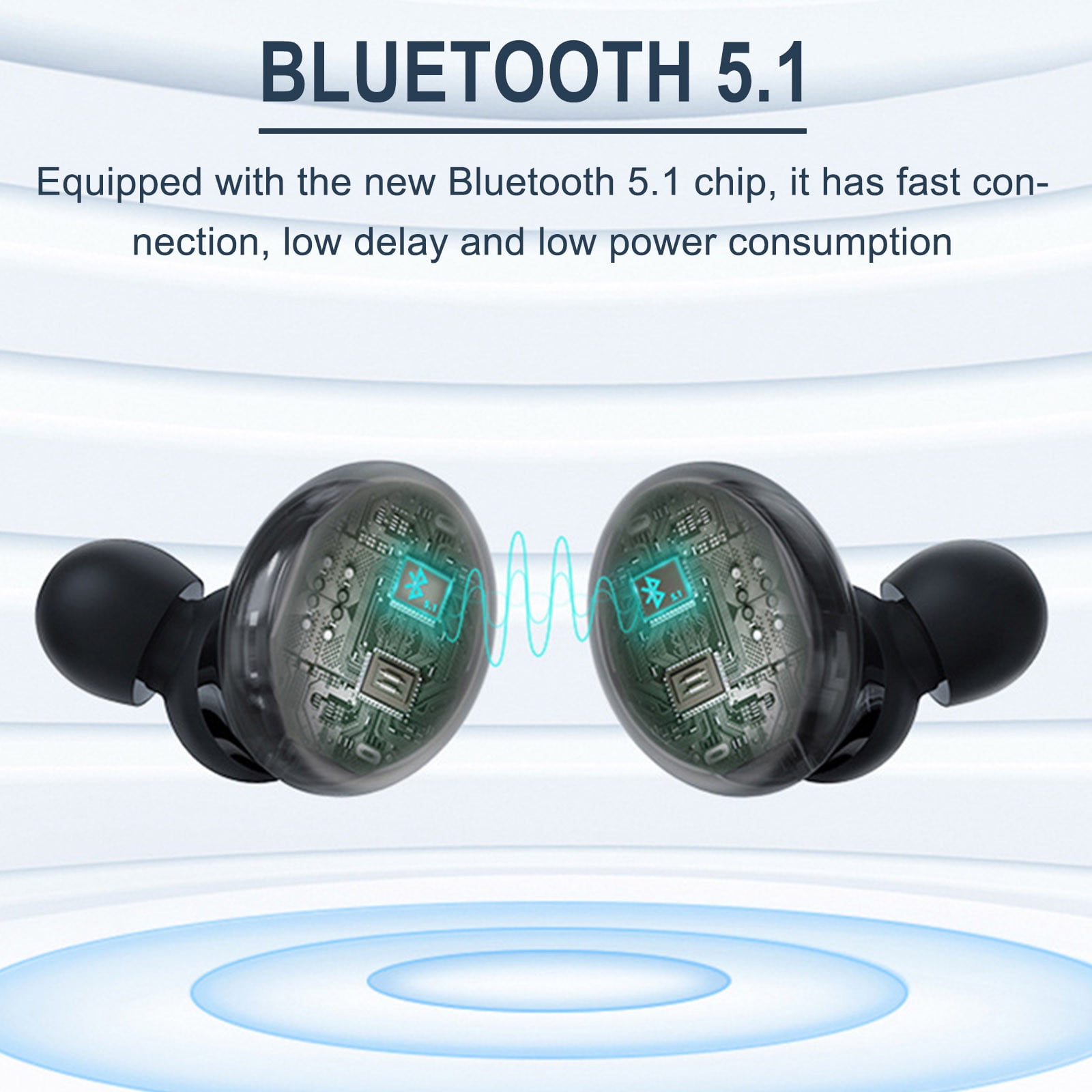 Studio Buds - True Wireless Noise Cancelling Earbuds - Compatible with IOS & Android, Built-in Microphone, IPX4 Rating, Sweat Resistant Earphones, Class 1 Bluetooth Headphones(Green)