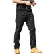 thumbnail image 2 of eoeioa Pantalones cargo de senderismo para hombre con múltiples bolsillos Ripstop Stretch Pantalones de correr impermeables Pantalones holgados sólidos para exteriores, 2 of 4
