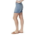 thumbnail image 3 of Women's Gloria Vanderbilt Amanda Shorts Color: Blue Island Print Size: 12, 3 of 4