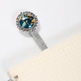thumbnail image 3 of Sea turtles Bookmark: Vintage Silver Lace-Edged Bookmark for Readers and Book Lovers, 3 of 5