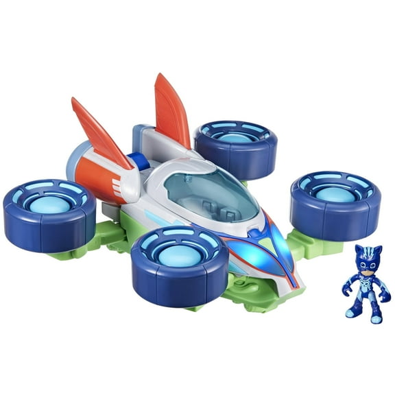 PJ Masks Power Heroes PJ Explorider, Converting Vehicle with 3 Modes, Lights & Sounds, Toys for Boys and Girls 3 Years and Up, Preschool Toys