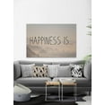thumbnail image 6 of Marmont Hill Happiness Is II Canvas Wall Art, 6 of 7