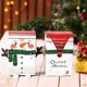thumbnail image 4 of Isvgxsz Christmas Gift Boxes,Santa Claus Gift Box 3D Small Xmas Tree Snowman Christmas Treat Boxes with Lids Paper House Elk Winter New Year Christmas Boxes for Cookie Candy Present Wrapping Supplies, 4 of 5
