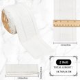 thumbnail image 2 of 176 x 3in White Crowning Peel and Stick Self Adhesive Flexible Foam Trim 3D Sticky Decorative Wallpaper Border Wall Edging Foam Baseboard Mirror Border Wall Lines Hotel DIY, 2 of 9
