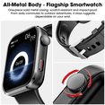 thumbnail image 2 of Smart Watch for Men Women, 2026 New AI Smartwatch(Metal body) , 1.93" Fitness Watch with Answer/Make Call/120+ Sport Modes/Pedometer/IP68 Waterproof, Fitness Tracke Fits for Android/iPhone,Black, 2 of 8