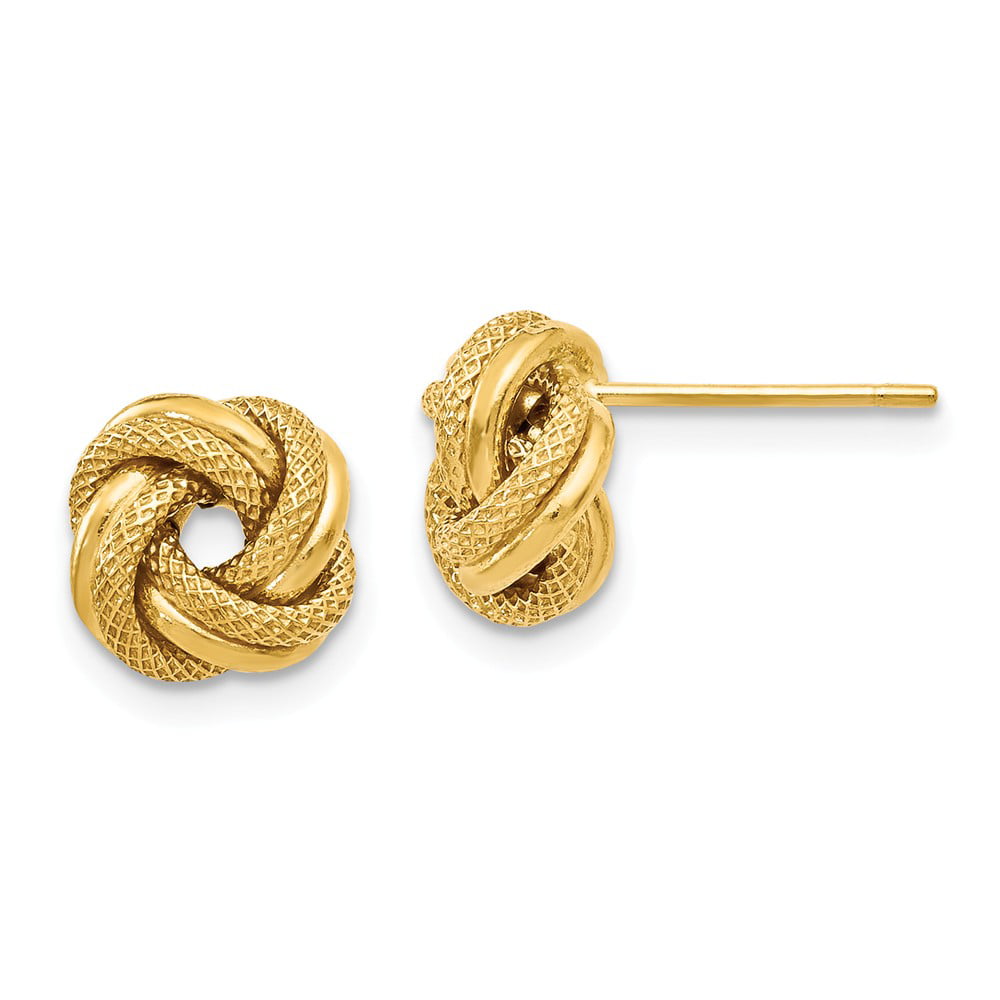 Leslie's 14k Yellow Gold Polished Post Earrings