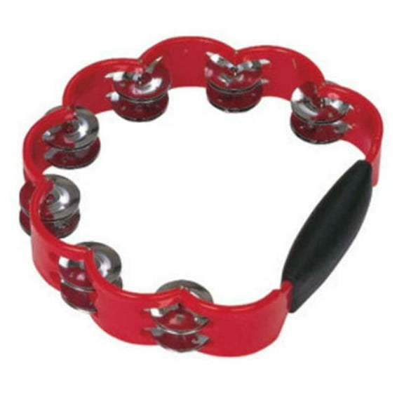 Peacock Tambourine Red
