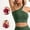 Army Green, variant on Women's Sports Bras Plus Size Medium Under $5 Solid Color High-elastic Running Yoga Fitness Brassiere Outer Wear Exercise Underwear