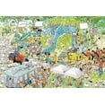 thumbnail image 2 of Jumbo, Jan Van Haasteren - The TV Studios, Jigsaw Puzzles for Adults, 1000 Piece, 2 of 2