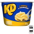 thumbnail image 1 of Kraft Dinner Mac and Cheese, 1 Cup, for Easy Dinner or Dinner Sides, 3 Cheese, No Artificial Flavours, Colours or Preservatives, 58 g, 1 of 16
