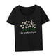 thumbnail image 4 of Camiseta para Mujer, Camiseta Básica, Camiseta Ligera de Cuello Redondo para Vacaciones Y Camping. S, 4 of 7