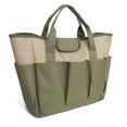 thumbnail image 5 of Kit de herramientas de jardinería, bolso organizador de herramientas de jardín de tela Oxford. (verde militar + caqui) ER, 5 of 5