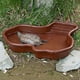 thumbnail image 5 of Piscina de Baño para Reptiles, Accesorios para Anfibios con Rampa, Cuenco de Agua para Reptiles, Tortuga, Hámster, Leopardo,A, 5 of 8