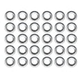 thumbnail image 1 of OUNONA 40 Pcs Tapis de Cuisinière en Aluminium Résistant à l'Huile pour Cuisinière à Gaz, 1 of 7