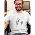 thumbnail image 2 of Pooh Bear Being A Friend T-Shirt Men -Smartprints Designs, Male 4X-Large, 2 of 4