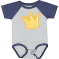 thumbnail image 3 of Inktastic Gold Crown Boys or Girls Baby Bodysuit, 3 of 5