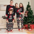 thumbnail image 3 of Pijamas navideños a juego para toda la familia 2025, estampado de Papá Noel, conjuntos para bebés y niños, tops y pantalones, 2 piezas, ropa de dormir navideña, pijamas, ropa para perros, 3 of 4