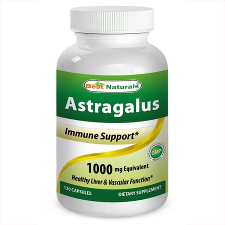 Best Naturals Astragalus 1000 mg 120 Capsules (Best Vitamins For Colds)