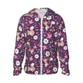 thumbnail image 2 of Lsque Cute Squirrel Floral UPF 50+ Lightweight Sun Protection Men's Women's Long Sleeve Shirt, Hoodie Performance -Small, 2 of 9