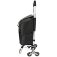 thumbnail image 6 of Tcbosik Shopping Stair Trolley for Groceries with Wheels and Removable Bag, Foldable Dolly Cart, Black, 6 of 11