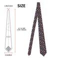 thumbnail image 2 of Fotbe Rainbow Unicorn And Cat Icecream Corbata Clásica para Hombre con Estampado – Corbata de Seda Jacquard Tejida, para Negocios, Bodas y Eventos Formales, 2 of 7