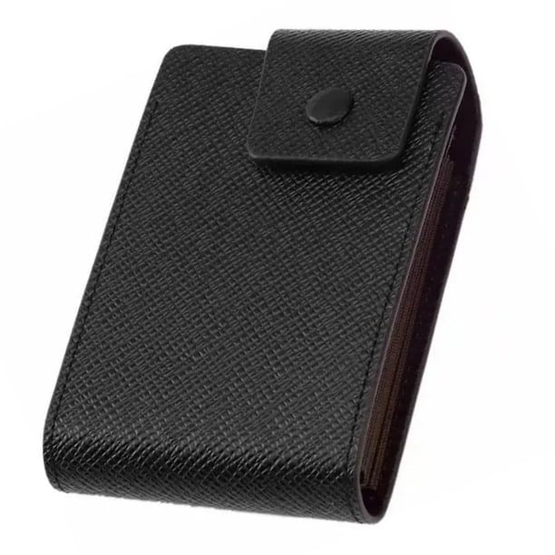 Portatarjetas de crédito portatarjetas portátil de gran capacidad de cuero PU para hombres compacto para viajes ANGGREK Otros