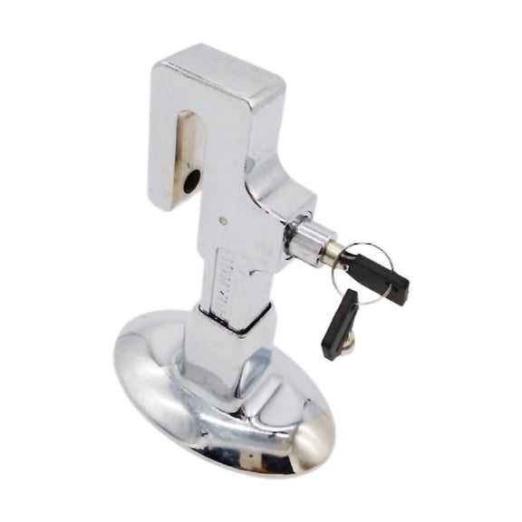 FYUU Stainless Steel Anti-theft Car Brake Pedal Lock Security With Keys